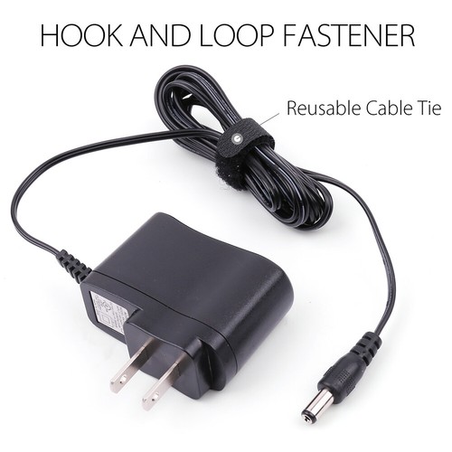 Cargador adaptador de corriente CA/CC 9V 500 mA para teclado electrónico D'Addario PW-CT-9V - Imagen 2 de 9