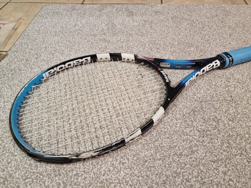 BabolaT Pure Drive TEAM Black Blue Tennis Racquet Grip 4 1/4 G2,See Descriptions - Picture 3 of 10