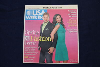 2007 MAR 16-18 USA WEEKEND MAGAZINE - CLINTON KELLY-STACY LONDON COVER - E 18308