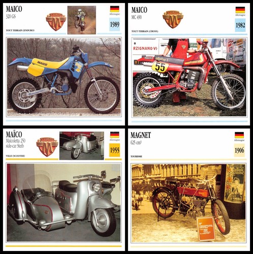 Lot 59 Pin Photo Motorcycle Germany Edito Service Text IN French Lot n2 - Picture 13 of 16