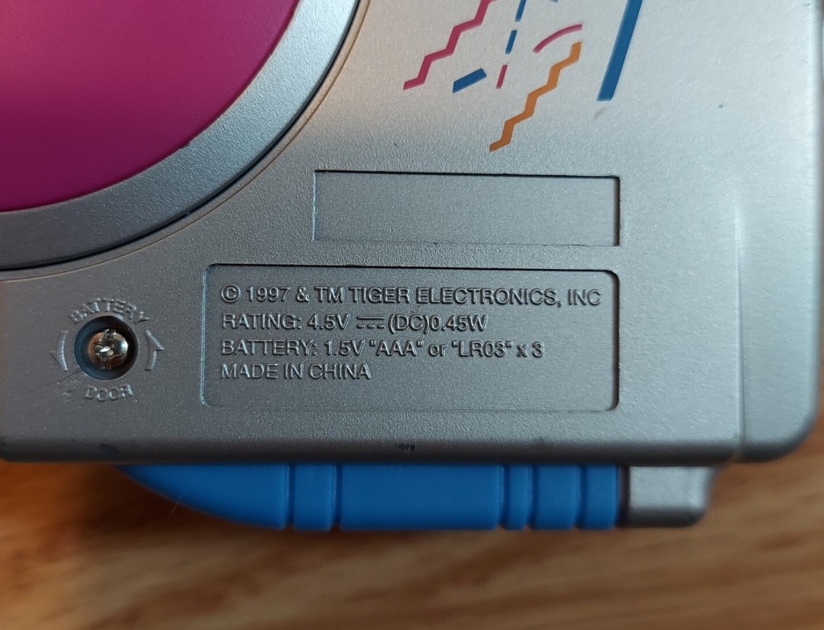 Vintage 1997 Talkboy Talk Boy Shock Rocker Toy Tiger Vintage 1997 Talkboy Talk Boy Shock Rocker Toy Tiger