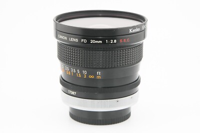 Rare ”O ” Mark【MINT+++++】Canon FD 20mm f/2.8 S.S.C SSC