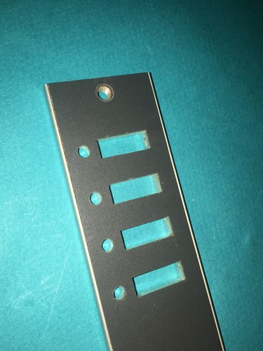 ADM MIXER CHANNEL STRIP ALUMINUM MODULE BUSS SELECTOR COMPONENT M6428-011 FACEPL - Picture 5 of 5