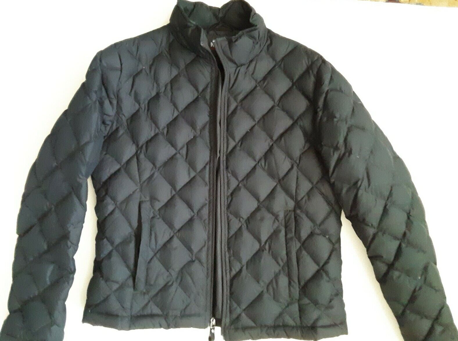 Kirkland Signature Down Quilted Black Jacket Coat… - image 1