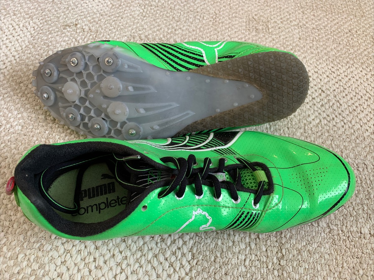 Puma Complete TFX Sprint 3 Track Spikes RARE Size  15 Black Green 185198-06 NIB Puma Complete Tfx Sprint 3 Field Running Spikes Men main image 3
