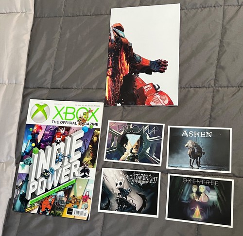 XBOX The Official Magazine March 2019 w/ Anthem/Control Poster & Postcards - Picture 1 of 7