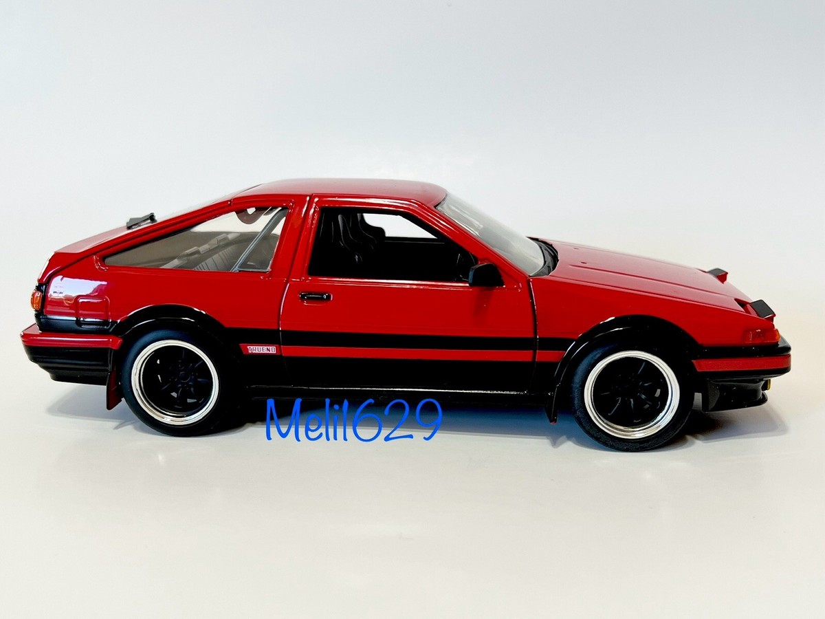 Jada JDM Tuners 1/24 1986 Toyota Trueno AE86 (Glossy Red