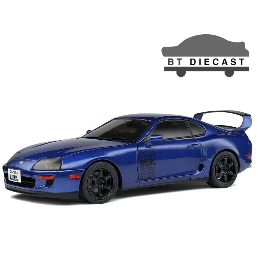 Solido 1:18 S1807603 Toyota Supra MK4 (A80) Streetfighter Blue