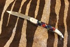 Okapi Tartan Silver Folding Fisherman 1978/10