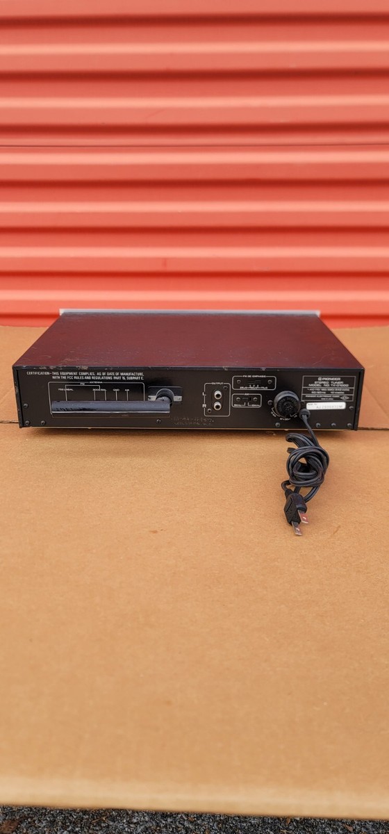 PIONEER TX-D1000 FM/AM Digital Stereo Synthesizer Tuner | eBay PIONEER TX-D1000 FM/AM Digital Stereo Synthesizer Tuner | eBay