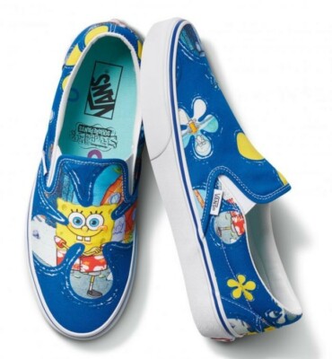 Vans x spongebob shoes NEW- mens
