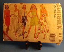 Vintage Butterick Classic 6149 Dress 1992 Size 6-8-10 Woman Jacket Culotte CUT