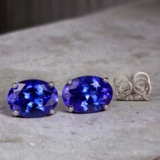 3.50Ct Oval Shape Natural Tanzanite Solitaire...