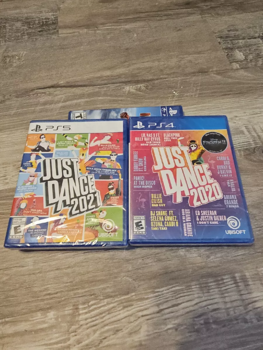 Just Dance 2021 2020 Sony PlayStation 5 2020 PS5 PS4 New Sealed BUNDLE LOT