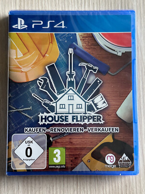 House Flipper NEU SEALED BRANDNEU PS4 PlayStation 4 Sammlungsauflösung