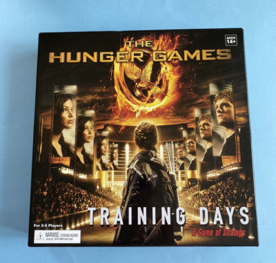 The Hunger Games -Training Days /Strategy Board Game 2-6 Player-Open Box