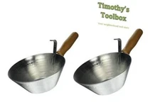 Kraft Tool Galvanized Steel Bucket Scoop- 2 pack