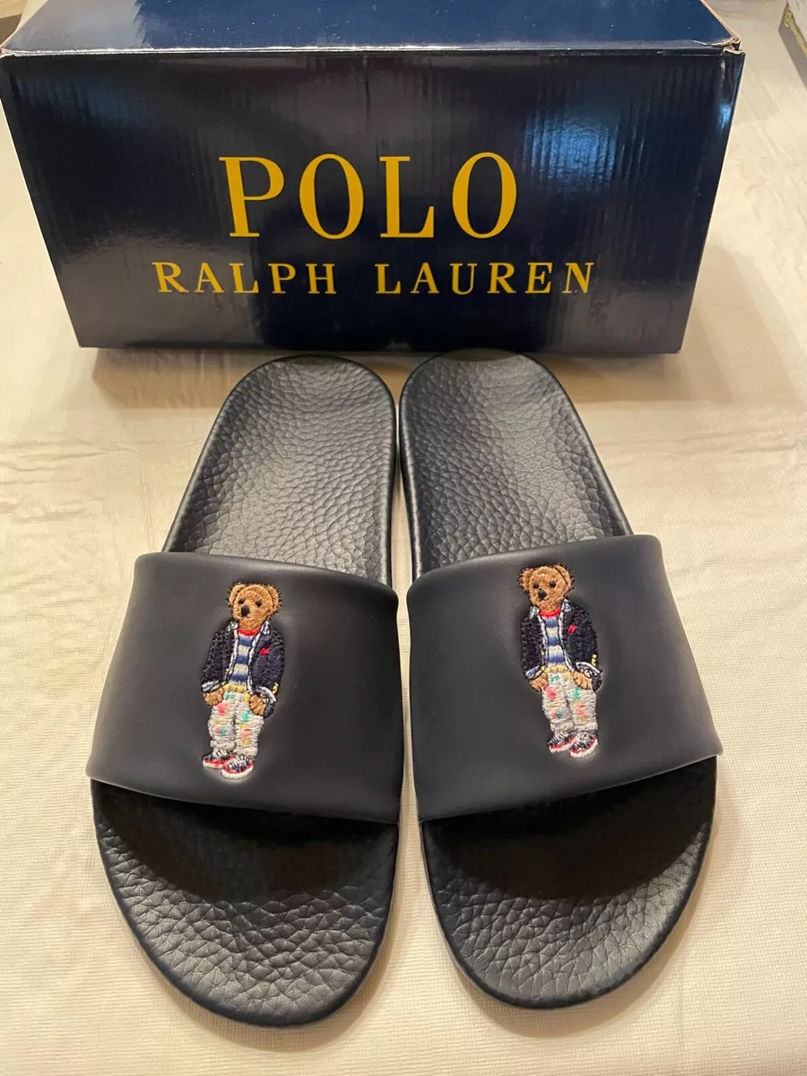 Polo ralph lauren cayson slides discount