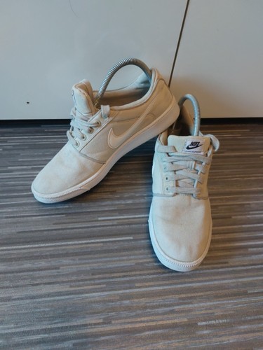 Nike Court Supreme Beige Sneaker Low Top Turnschuhe Schuhe Größe UK 8