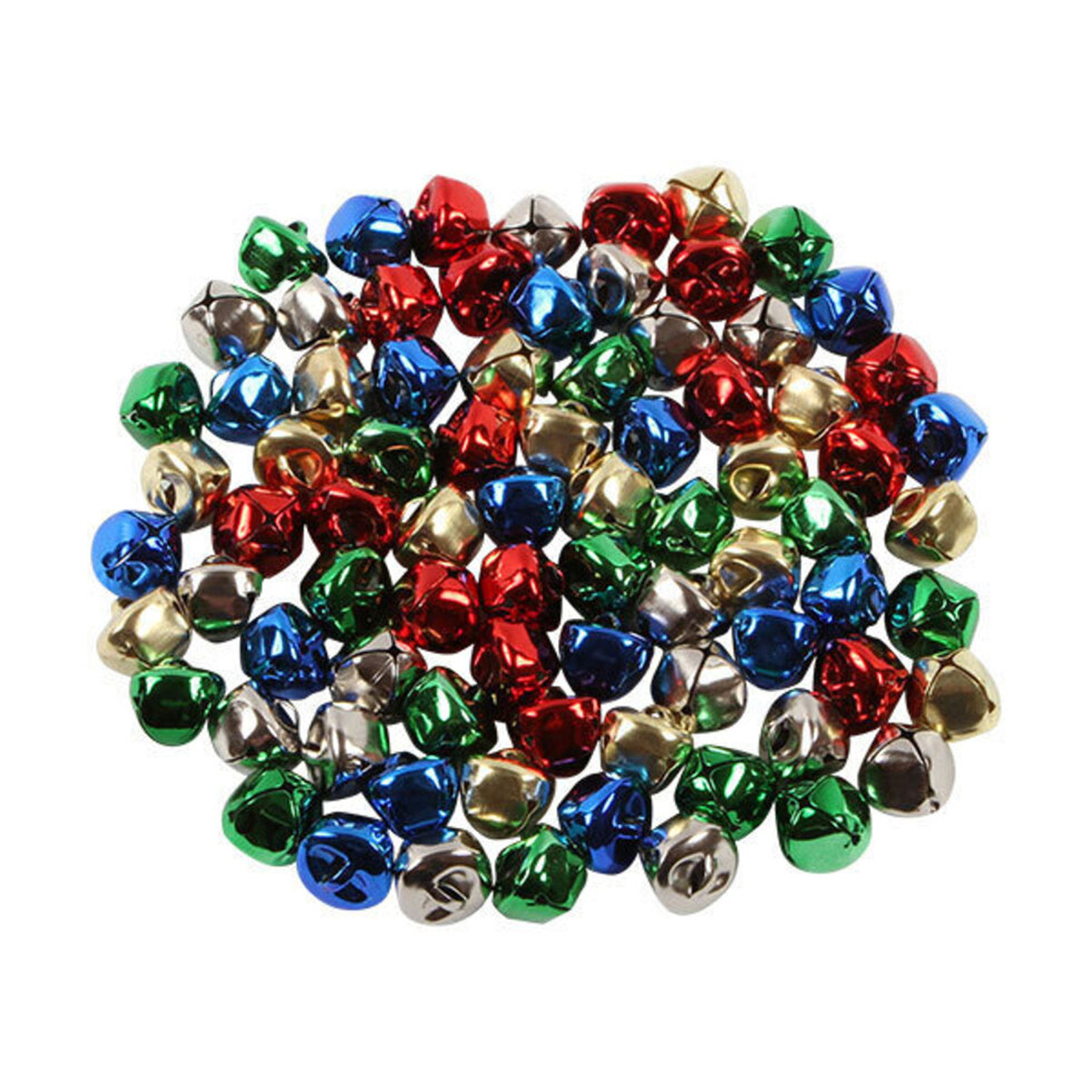 Jingle Bells - 15mm - Assorted Colours - 40 Pack