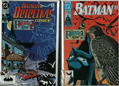  BATMAN: THE PENGUIN AFFAIR ( 2 & 3)  #615 #449   NEAR MINT