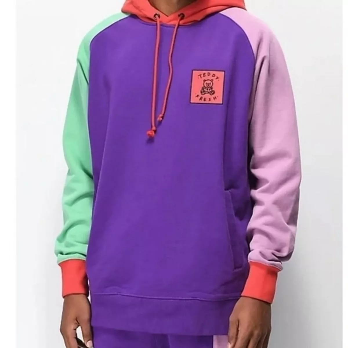 Men's Teddy Fresh Colorblock Hoodie