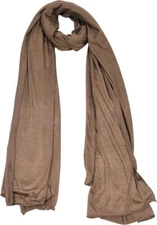 Classy Solid Color Jersey Hijab Lightweight Soft Muslim Head Scarf Long Scarf.