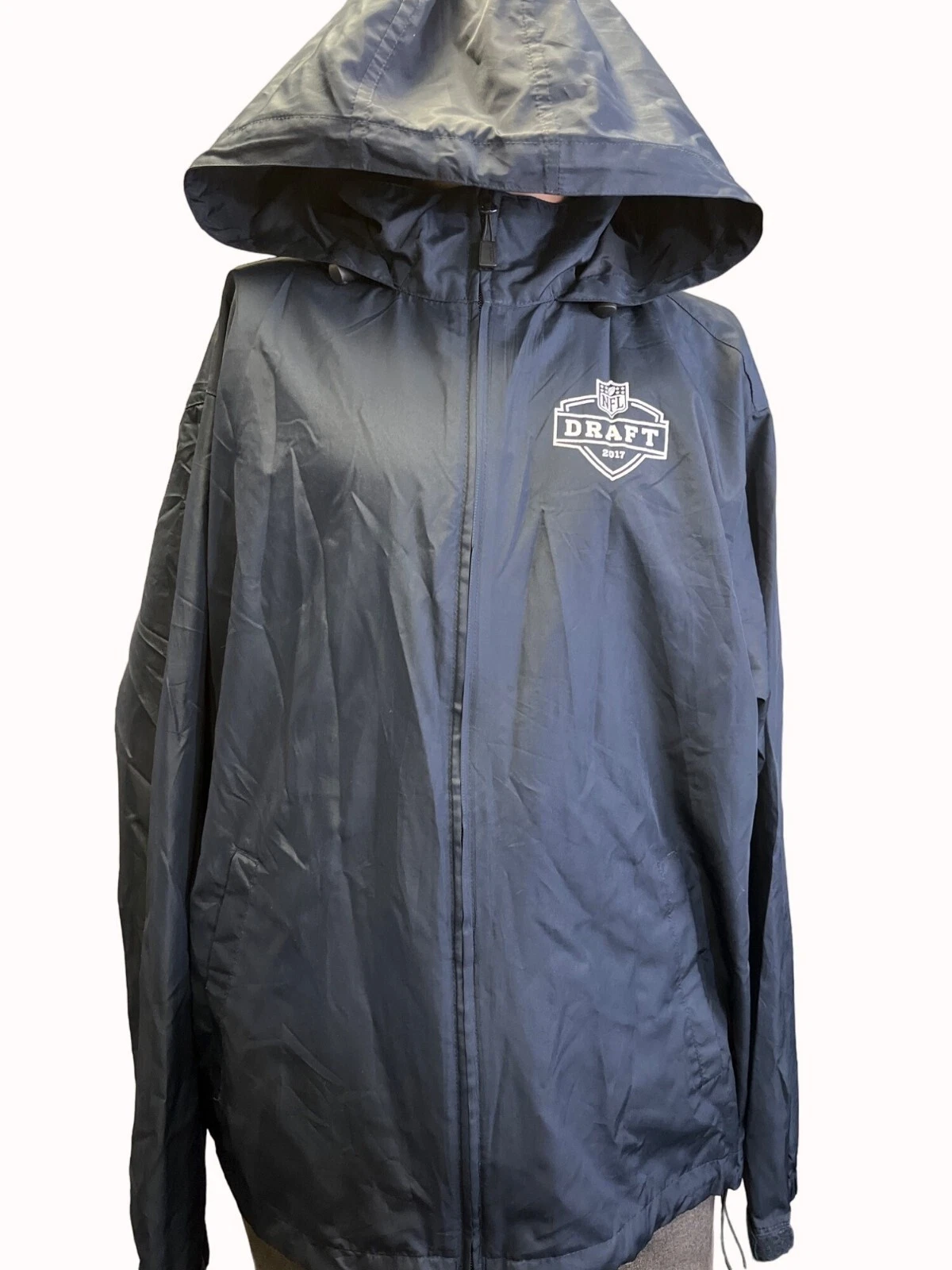 North End Men's Navy Blue Windbreaker Jacket Size M SKU 6300