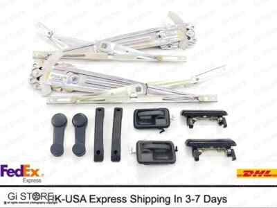 #ad Suzuki Samurai for 86 93 Window Regulator In Outside Crank Pull Door Handles $130.52