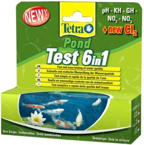 TETRA POND STRIPS IN QUICK TEST KIT KOI FISH WATER