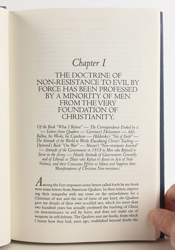 Leo Tolstoy's The Kingdom of God Is Within You 2004 Reprint Christian Anarchist - Foto 5 di 9
