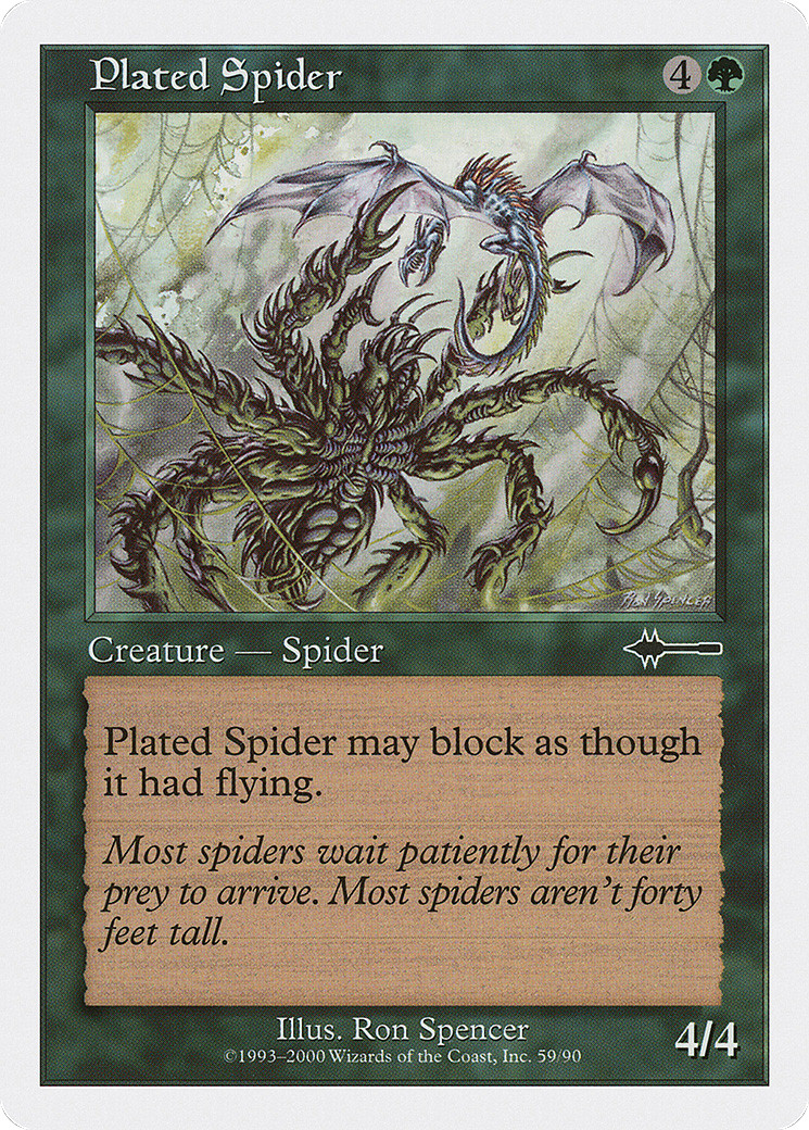 Plated Spider #59 (LP) Beatdown Box Set BTD Magic MTG