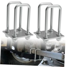 Square U-Bolt Kit for Boat Trailer Mounting Axle Leaf 2 1/4" W x 6 3/10" L