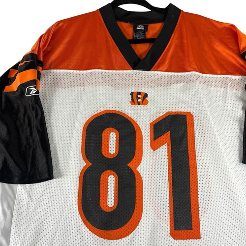Vintage Reebok Terrell Owens #81 Black Jersey Mens XL NFL Cincinnati Bengals Y2K - Picture 3 of 13