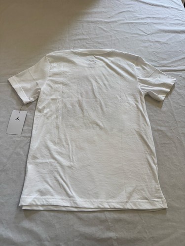 Nike Jordan Boys T-Shirt Youth Size L (12–13 Yrs / 147–163 cm) White Jumpman Air - Picture 2 of 5