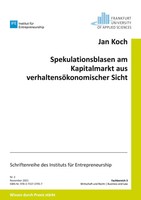 Spekulationsblasen Am Kapitalmarkt Aus VerhaltensöKonomischer Sicht | Jan Koch