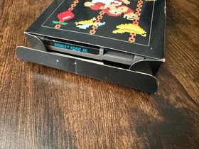 3-screw Donkey Kong Jr complete in box nintendo nes non-hangtab RARE GREAT SHAPE