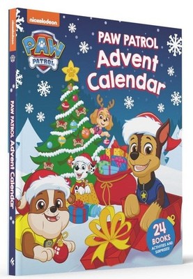 PAW PATROL Advent Calendar 24 Books, Activities and Surprises! - Ages 3+ - PB