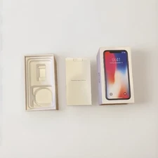 Original Apple iPhone X 64GB Box Only – Retail Packaging+sticker+ tool- No Phone