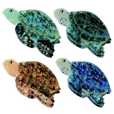 Turtle Hair Clip Sea Turtle Shaped Cute Animal Marine Fun Hairpin