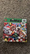 Ceaco Selfies Christmas Cats 550-Piece Jigsaw Puzzle