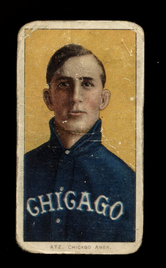 1909-11 T206 - Jake Atz Chicago American Factory No. 25 Back RC POOR