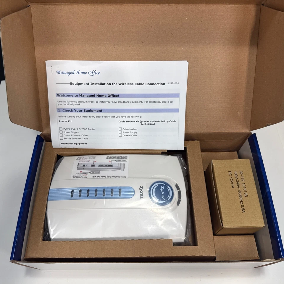 ZyXEL G-2000 54 Mbps 4-Port 10/100 Wireless G Router (G-2000PLUS) - Image 4 of 4