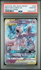 2019 POKEMON JPN SUN & MOON MIRACLE TWINS #029 MEWTWO & MEW GX PSA 10