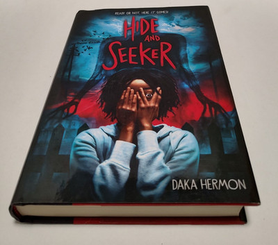 Hide and Seeker by Daka Hermon (2020, Hardcover) Friends Suspense Sci-Fi