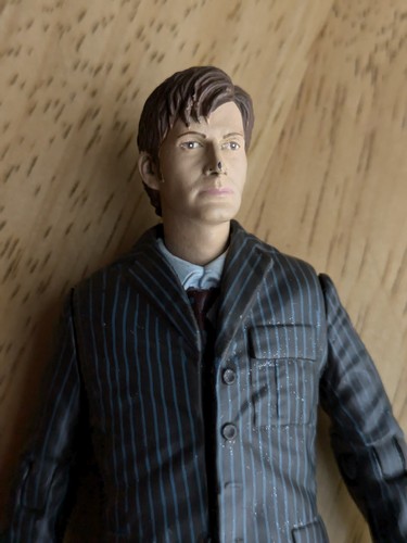 DAVID TENNANT DR WHO ACTION FIGURE BBC 2004 WORLDWIDE LTD JOINTED 13.5 cm TALL - Picture 6 of 8