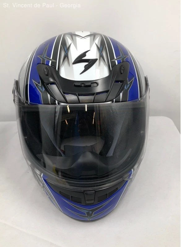 Scorpion Snell M2005 DOT Approved EXO 400 Full Face Motorcycle Helmet Medium - Image 3 of 4