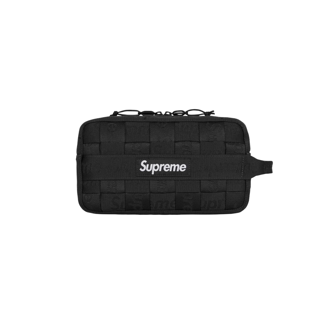 Sac utilitaire tissé Supreme noir   24SS