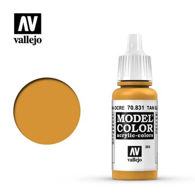 Model Color - 203 - Lasur Lohfarben/Tan Glaze, 17ml (70.831)