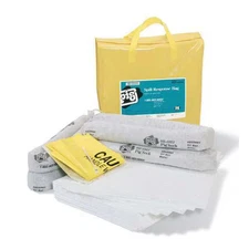 Pig Spill Kit, 10 gal Volume Absorbed per Kit, Not Applicable Capacity, Bag,